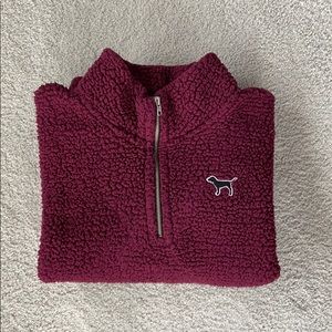 PINK Sherpa Pull-Over